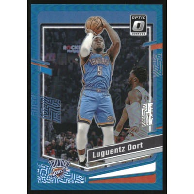 2023-24 Donruss Optic Aqua #6 Luguentz Dort