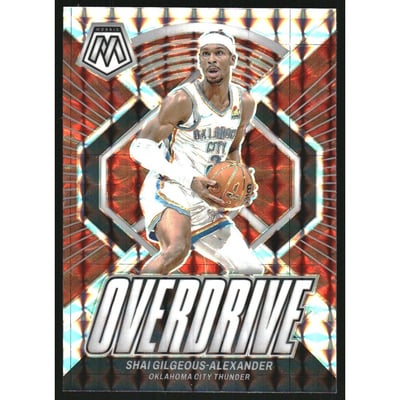2023-24 Panini Mosaic Overdrive #3 Shai Gilgeous-Alexander