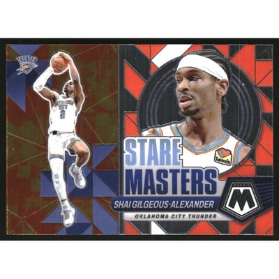 2023-24 Panini Mosaic Stare Masters #4 Shai Gilgeous-Alexander