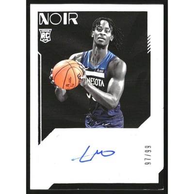 2023-24 Panini Noir #361 Keyontae Johnson JSY AU CLR RC