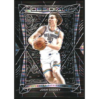 2023-24 Panini Obsidian Electric Etch International #73 Josh Giddey
