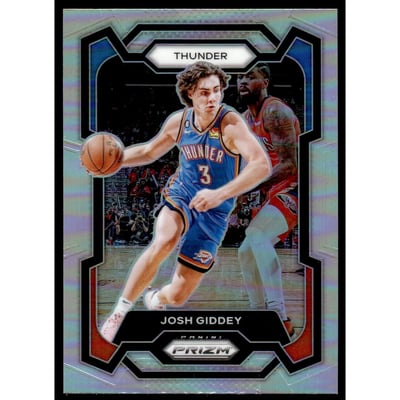 2023-24 Panini Prizm Prizms Silver #50 Josh Giddey