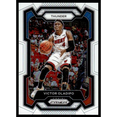 2023-24 Panini Prizm Prizms White #246 Victor Oladipo