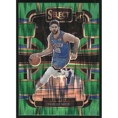 2023-24 Select Prizms Green Shock #92 Vasilije Micic