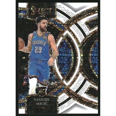 2023-24 Select Prizms White Disco #106 Vasilije Micic