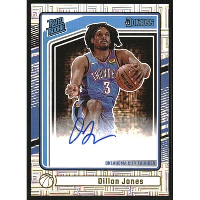 2024-25 Donruss Choice #268 Dillon Jones RR AU