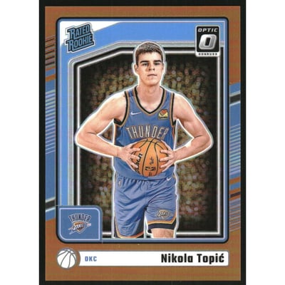 2024-25 Donruss Optic Orange #278 Nikola Topic RR