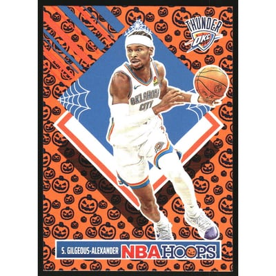 2024-25 Hoops Haunted Hoops Orange #287 Shai Gilgeous-Alexander