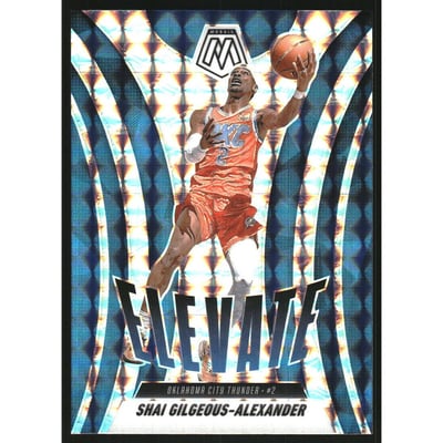 2024-25 Panini Mosaic Elevate Mosaic #25 Shai Gilgeous-Alexander