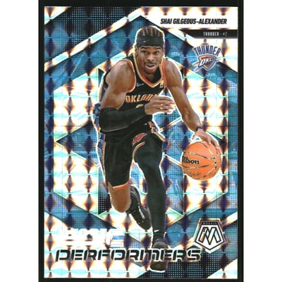 2024-25 Panini Mosaic Epic Performers Mosaic #6 Shai Gilgeous-Alexander