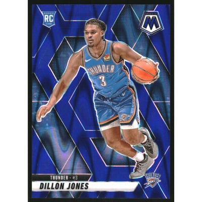 2024-25 Panini Mosaic Mosaic Blue Seismic #224 Dillon Jones