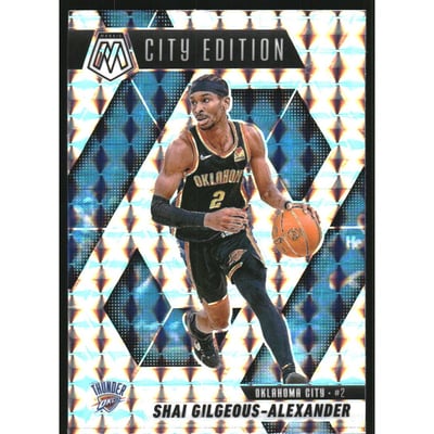 2024-25 Panini Mosaic Mosaic #289 Shai Gilgeous-Alexander/City Edition