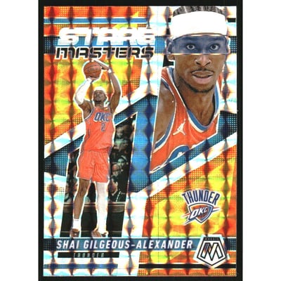 2024-25 Panini Mosaic Stare Masters Mosaic #2 Shai Gilgeous-Alexander