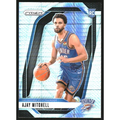2024-25 Panini Prizm Prizms Hyper #226 Ajay Mitchell