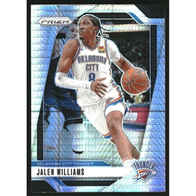 2024-25 Panini Prizm Prizms Hyper #65 Jalen Williams