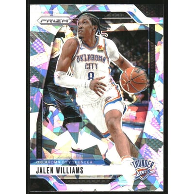 2024-25 Panini Prizm Prizms Ice #65 Jalen Williams
