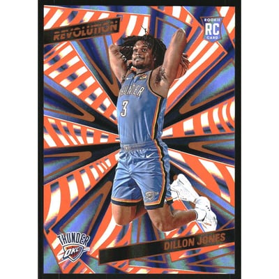 2024-25 Panini Revolution Sunburst #115 Dillon Jones
