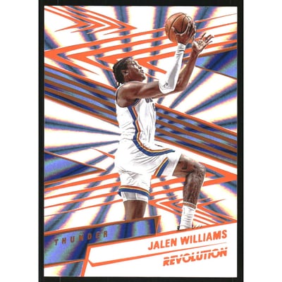 2024-25 Panini Revolution Sunburst #55 Jalen Williams