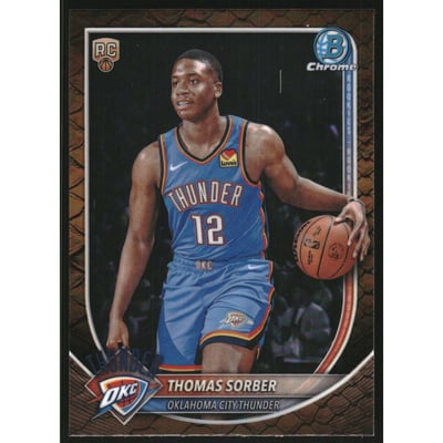 2025-26 Bowman Chrome Reptilian Refractors #BCV15 Thomas Sorber