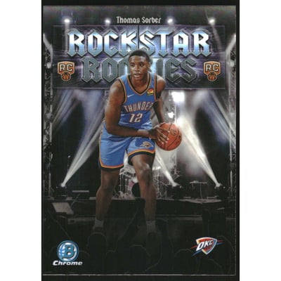 2025-26 Bowman Chrome Rockstar Rookies Refractors #RR15 Thomas Sorber