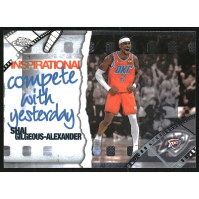 2025-26 Topps Chrome Inspirational #IP11 Shai Gilgeous-Alexander