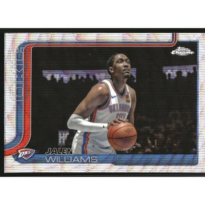 2025-26 Topps Chrome Wave Refractors #187 Jalen Williams