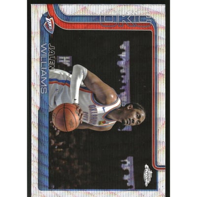 2025-26 Topps Chrome Wave Refractors #187 Jalen Williams