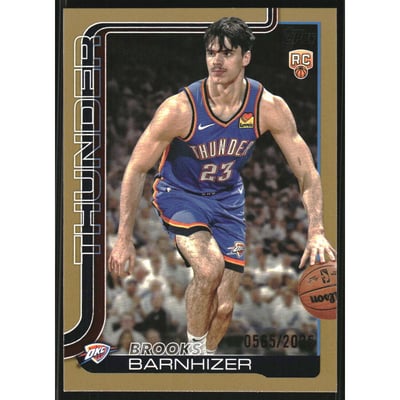 2025-26 Topps Gold #245 Brooks Barnhizer