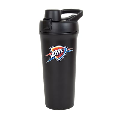 Oklahoma City Thunder Logo Brands 26oz. Flipside Shaker Bottle