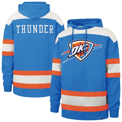  Oklahoma City Thunder '47 Men's Score Win Home Fleece Hoodie - Blue