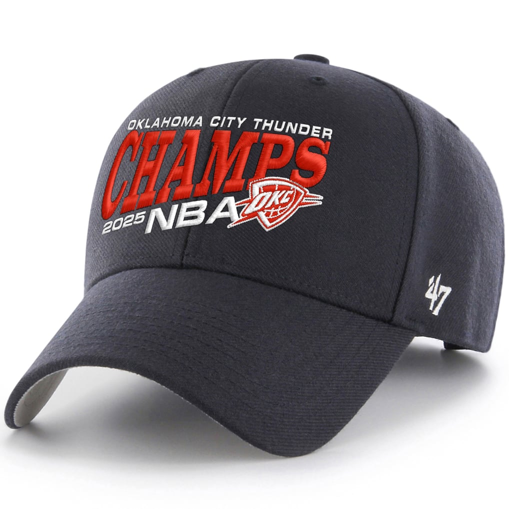 Rep Your Team: New Era Oklahoma City Thunder 2025 Western Conference Champs Snapback Hat!
