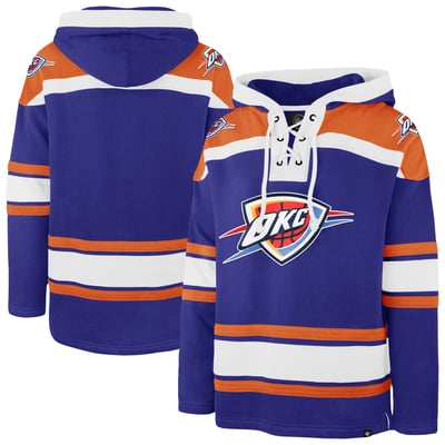 Oklahoma City Thunder '47 Superior Lacer Hoodie - Royal