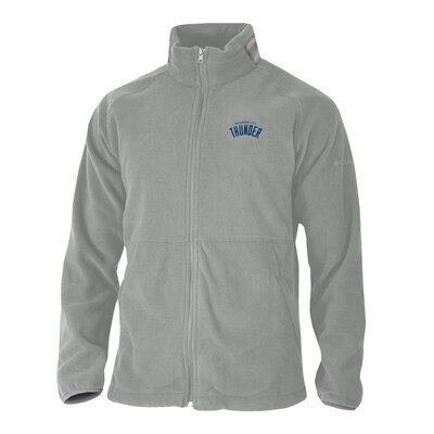 Oklahoma City Thunder Columbia Everest Ridge Full-Zip Fleece Jacket - Gray