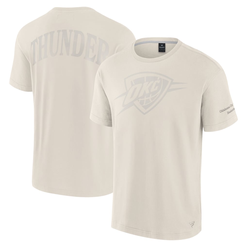 Oklahoma City Thunder Fanatics Elements Iconic T-Shirt  - Cream