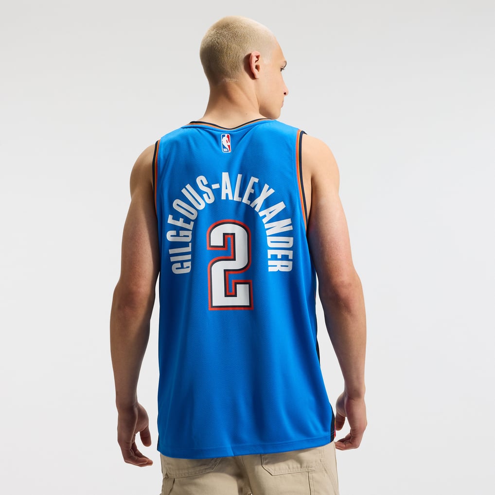 Men's Oklahoma City Thunder Shai Gilgeous-Alexander Fanatics Blue Fast ...