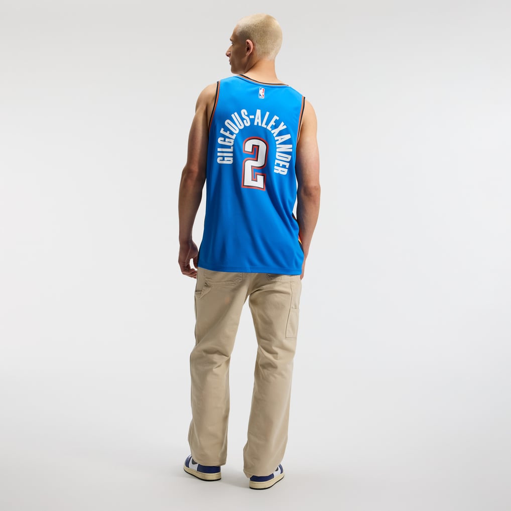 Men's Oklahoma City Thunder Shai Gilgeous-Alexander Fanatics Blue Fast ...