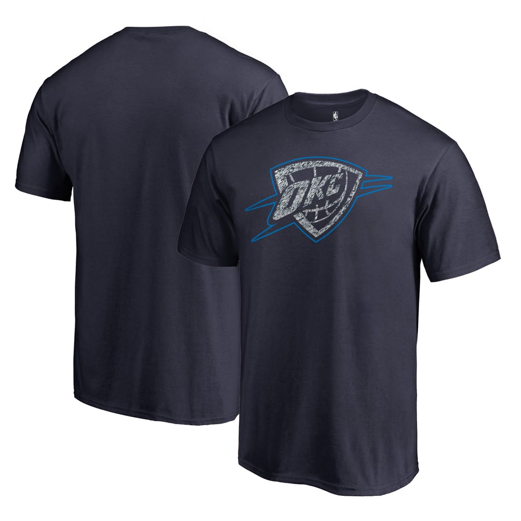 Oklahoma City Thunder Static Logo T-Shirt - Navy