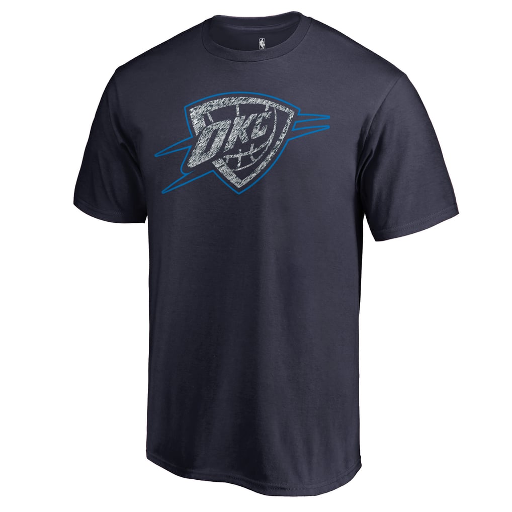 Oklahoma City Thunder Static Logo T-Shirt - Navy