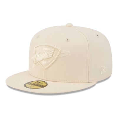 Oklahoma City Thunder New Era Color Pack 59FIFTY Fitted Hat - Cream