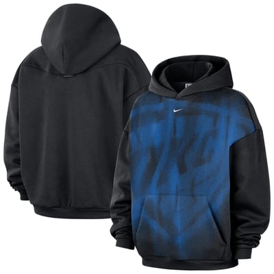Oklahoma City Thunder Nike 2026 Standard Issue Practice Icon Fleece Pullover Hoodie - Black