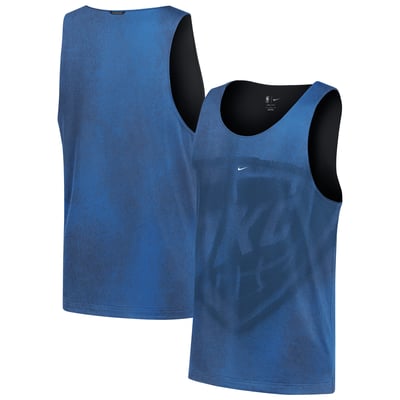 Oklahoma City Thunder Nike 2026/27 Standard Issue Practice Icon Mesh Reversible Jersey - Blue