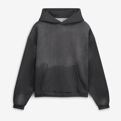 Oklahoma City Thunder Nike 2026/27 Standard Issue Travel Washed Fleece Pullover Hoodie - Charcoal