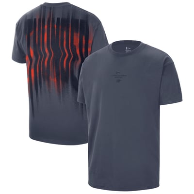 Oklahoma City Thunder Nike 2026 Standard Issue Pre-Game Max 90 T-Shirt - Navy