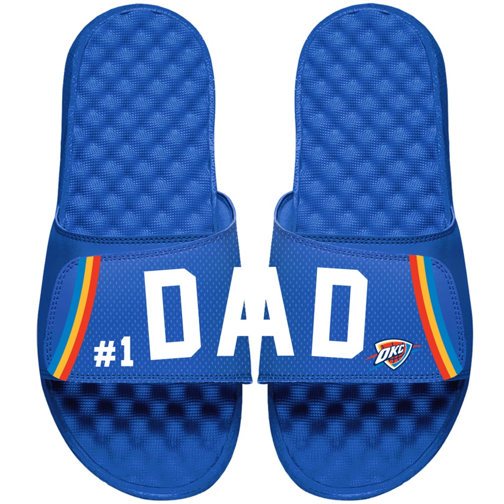 Oklahoma City Thunder ISlide Dad Slide Sandals - Royal