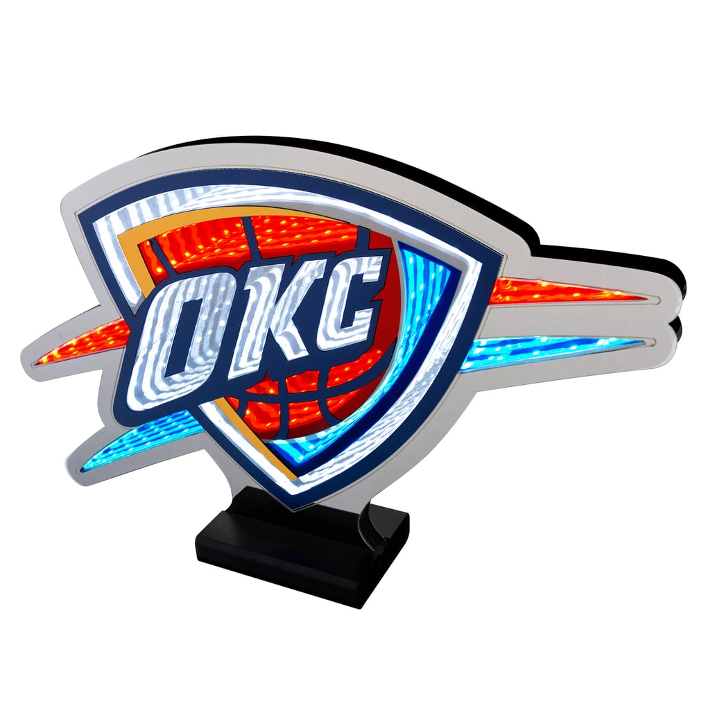 Oklahoma City Thunder LED Infinity Logo Light