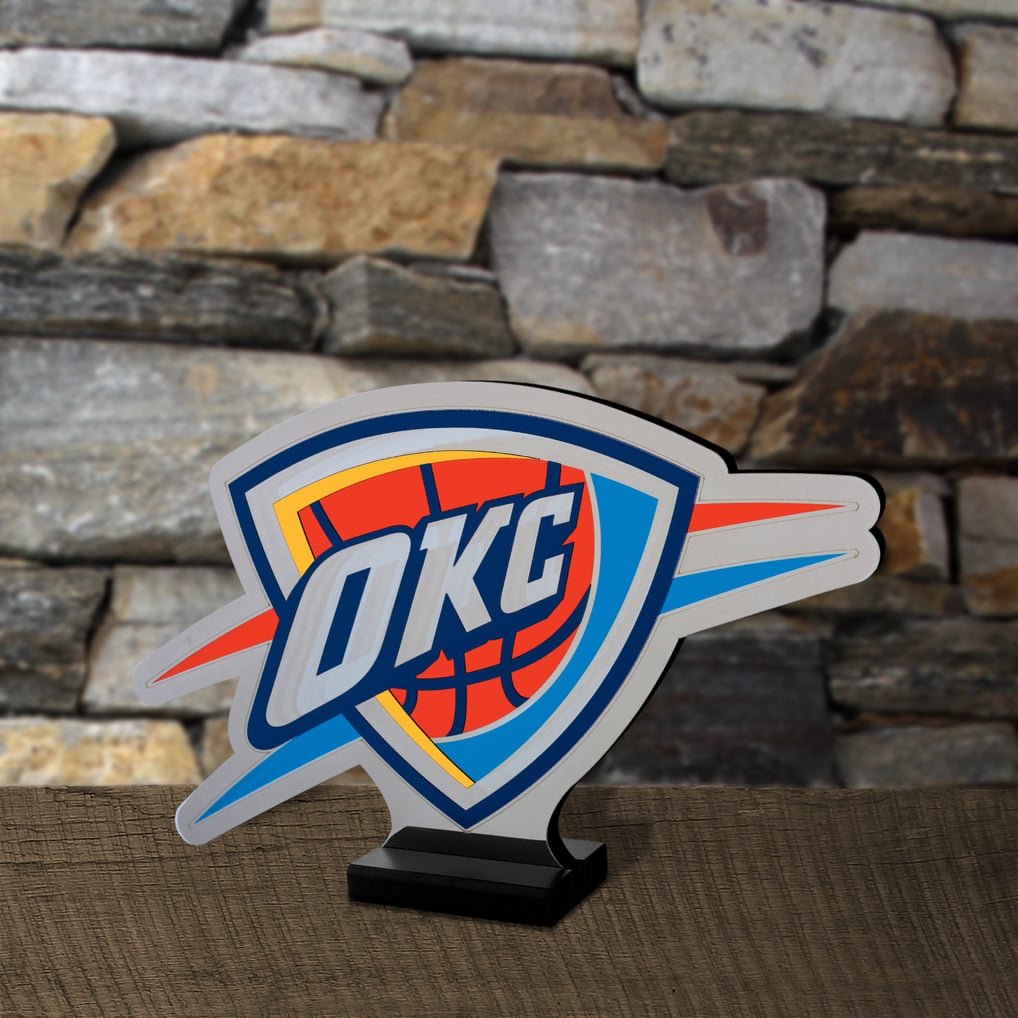 Oklahoma City Thunder LED Infinity Logo Light