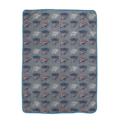 Oklahoma City Thunder Pegasus Logo Roll Oversized 66" x 95" Ultra Cozy Blanket