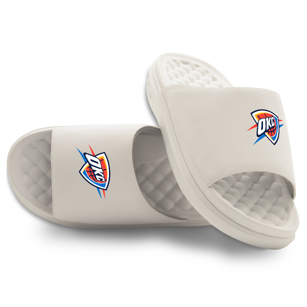 Unisex Oklahoma City Thunder ISlide Cream Primary Motive 