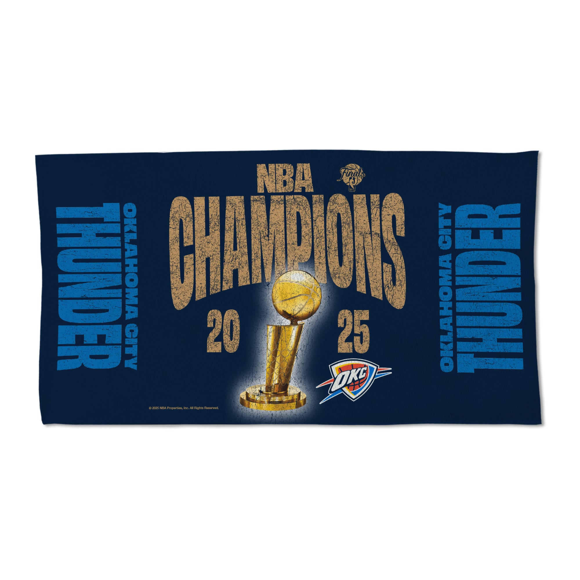 Oklahoma City Thunder WinCraft 2025 NBA Finals Champions Locker Room 22 ...