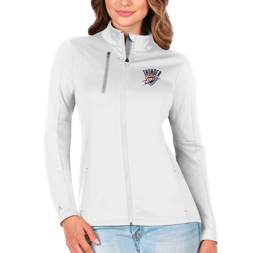 Oklahoma City Thunder Antigua Women's Generation Full-Zip Jacket - White